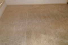 Dining room carpet after cleaning with HeartFelt's Carpet Cleaning System